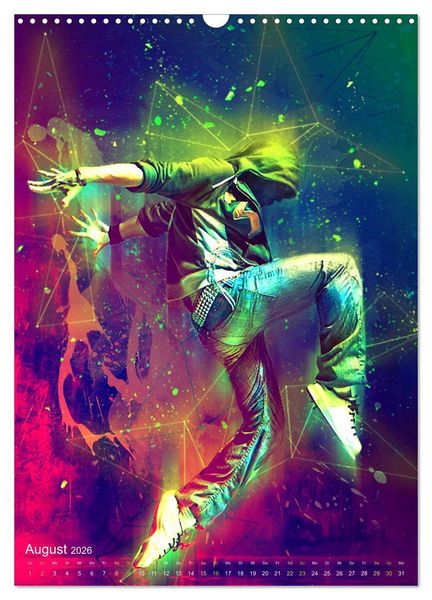 Produktbild: Streetdance - Dynamik pur (Wandkalender 2026 DIN A3 hoch), CALVENDO Monatskalender