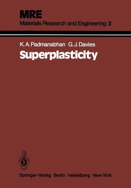 Produktbild: Superplasticity