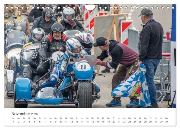Produktbild: Motorradgespanne am Jochpass (Wandkalender 2026 DIN A4 quer), CALVENDO Monatskalender
