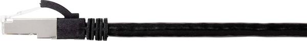 Produktbild: Renkforce RF-4538208 RJ45 Patchkabel CAT 6a S/FTP 60.00 m Schwarz f&uuml;r Au&szlig;enbereich geeignet 1 St.