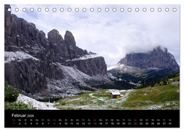 Produktbild: S&uuml;dtirol 2026 (Tischkalender 2026 DIN A5 quer), CALVENDO Monatskalender