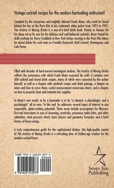 Produktbild: The Artistry Of Mixing Drinks (1934)