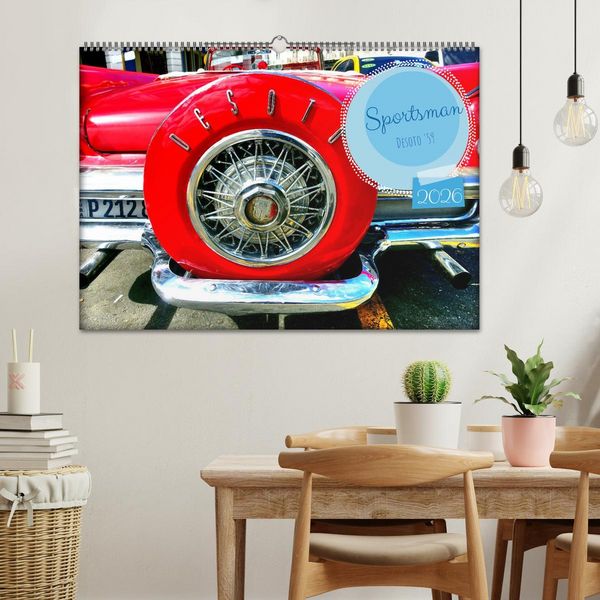 Produktbild: Sportsman - Desoto '59 (Wandkalender 2026 DIN A2 quer), CALVENDO Monatskalender