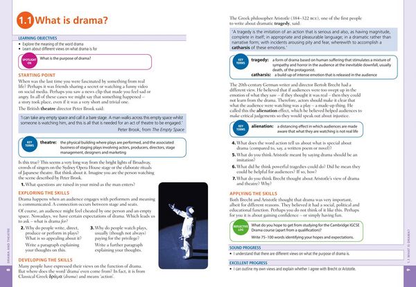 Produktbild: Cambridge IGCSE(TM) Drama Student's Book