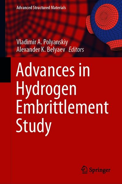 Produktbild: Advances in Hydrogen Embrittlement Study