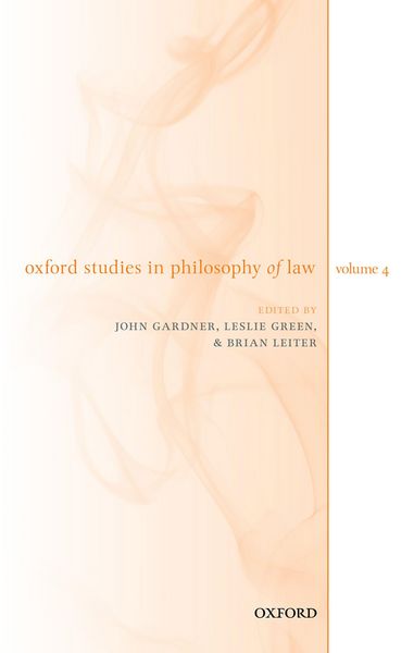 Produktbild: Oxford Studies in Philosophy of Law Volume 4