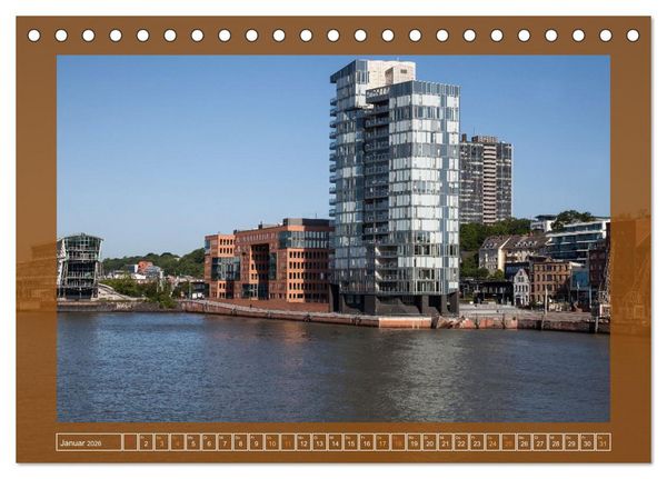 Produktbild: Hamburg, die Weltstadt im Norden von Deutschland (Tischkalender 2026 DIN A5 quer), CALVENDO Monatskalender