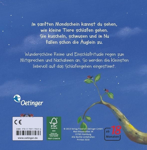 Produktbild: Wie kleine Tiere schlafen gehen