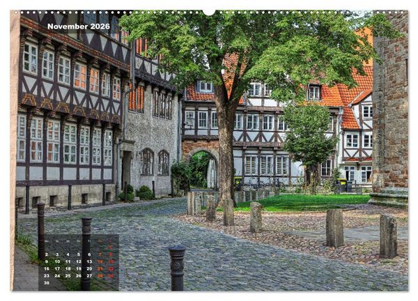 Produktbild: Braunschweiger Bilderbogen (hochwertiger Premium Wandkalender 2026 DIN A2 quer), Kunstdruck in Hochglanz