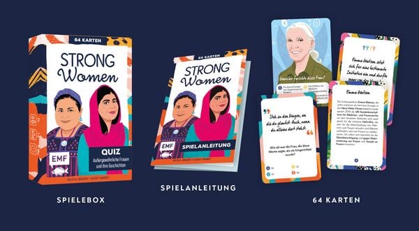 Kartenspiel: Strong Women