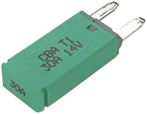 Produktbild: Hansor CBA1-3014 Sicherungsautomat Standard Flachsicherung 30A Gr&uuml;n 1St.