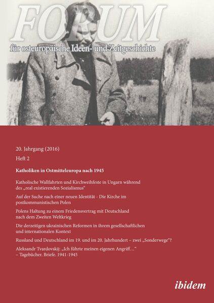 Produktbild: Forum f&uuml;r osteurop&auml;ische Ideen- und Zeitgeschichte