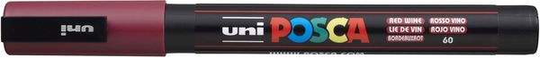 Produktbild: uni-ball Marker uni POSCA PC-3M weinrot