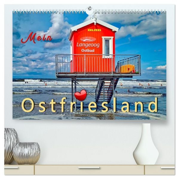 Produktbild: Mein Ostfriesland (hochwertiger Premium Wandkalender 2026 DIN A2 quer), Kunstdruck in Hochglanz