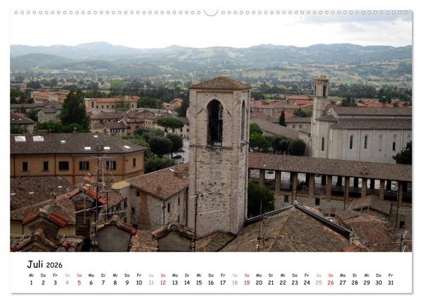 Produktbild: Camino di Assisi - Franziskusweg (Wandkalender 2026 DIN A2 quer), CALVENDO Monatskalender