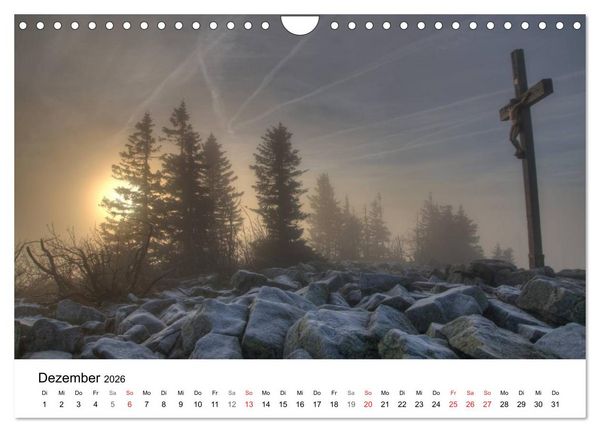 Produktbild: Impressionen Passauer Land, Bayrischer Wald, Grenzland (Wandkalender 2026 DIN A4 quer), CALVENDO Monatskalender