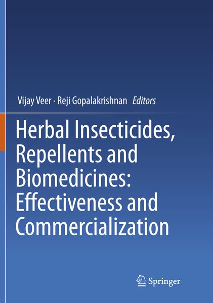 Produktbild: Herbal Insecticides, Repellents and Biomedicines: Effectiveness and Commercialization