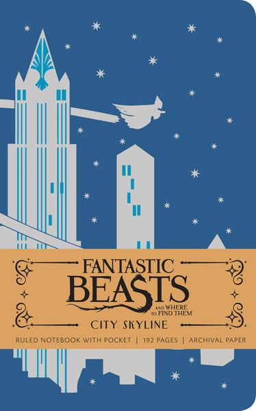 Produktbild: Fantastic Beasts and Where to Find Them: City Skyline Hardcover Ruled Notebook