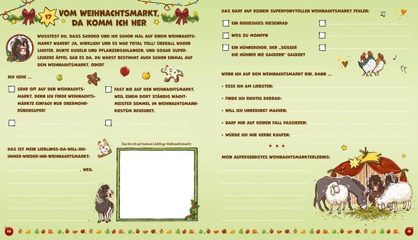Produktbild: Mein Haferhorde Weihnachtsbuch