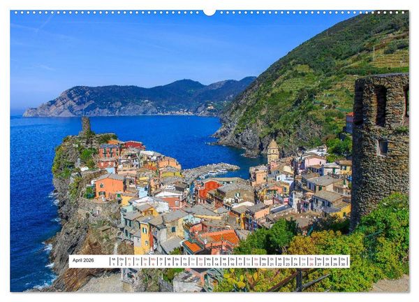 Produktbild: Cinque Terre Sentiero Azzurro (Wandkalender 2026 DIN A2 quer), CALVENDO Monatskalender