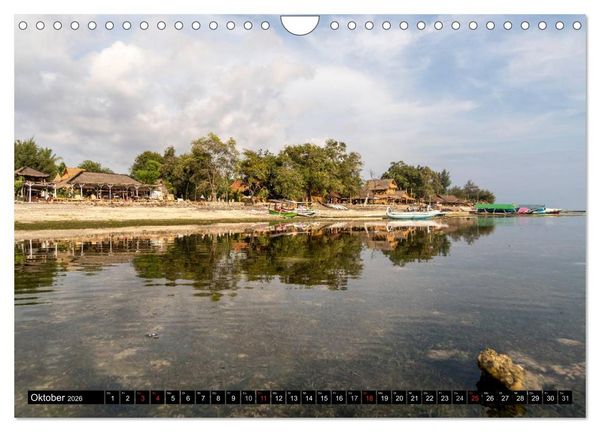 Produktbild: Indonesien: Gili Inseln (Wandkalender 2026 DIN A4 quer), CALVENDO Monatskalender