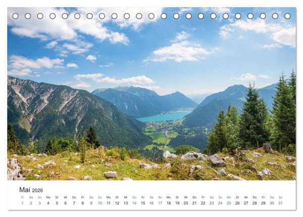Produktbild: Es is so schee am Achensee 2026 (Tischkalender 2026 DIN A5 quer), CALVENDO Monatskalender