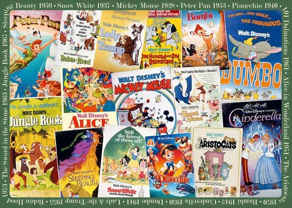 Disney Classics 12000689 - Disney Vintage Movie Poster