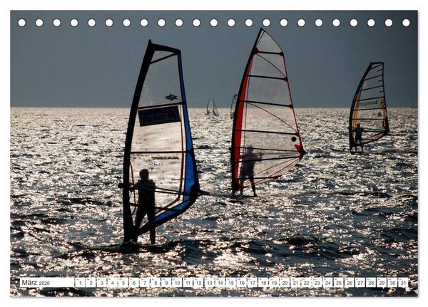 Produktbild: Traumkulisse Gardasee (Tischkalender 2026 DIN A5 quer), CALVENDO Monatskalender