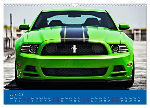 Produktbild: Great American cars (Wall Calendar 2026 DIN A3 landscape), CALVENDO 12 Month Wall Calendar