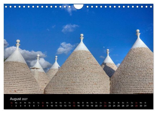 Produktbild: Apulien (Wandkalender 2027 DIN A4 quer), CALVENDO Monatskalender