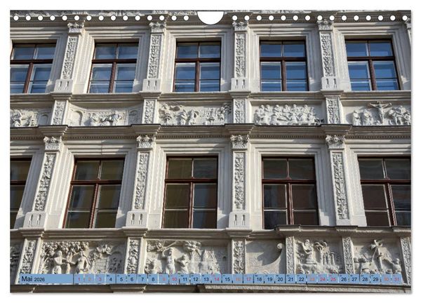 Produktbild: Fassadenreichtum in G&ouml;rlitz (Wandkalender 2026 DIN A4 quer), CALVENDO Monatskalender