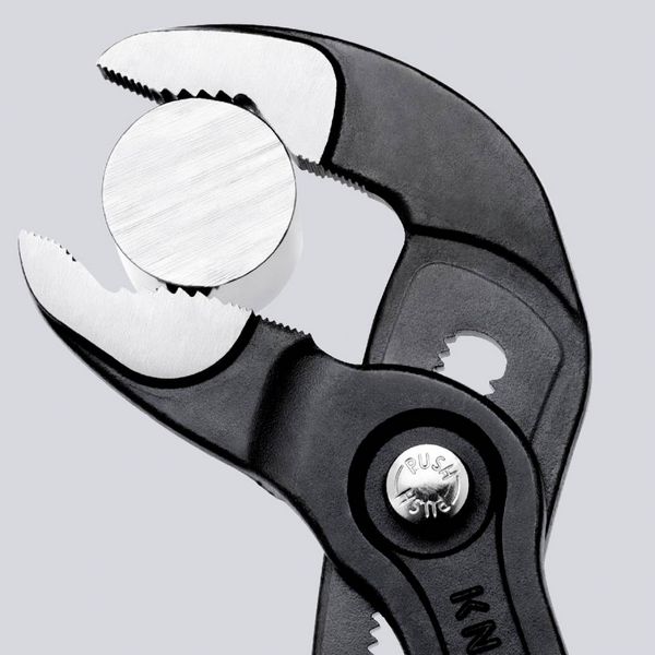 Produktbild: Knipex Cobra 87 02 250 T Wasserpumpenzange Schl&uuml;sselweite (metrisch) 46mm 250mm