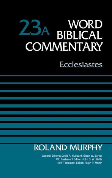 Produktbild: The Ecclesiastes, Volume 23a