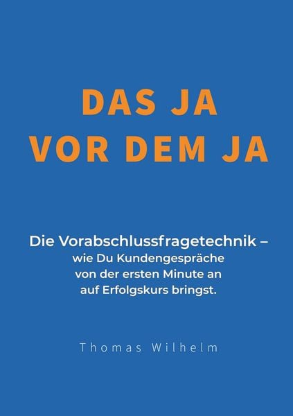 Produktbild: Das Ja vor dem Ja