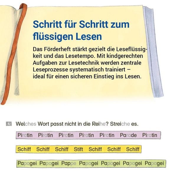 Produktbild: Das F&ouml;rderheft Lesen 2