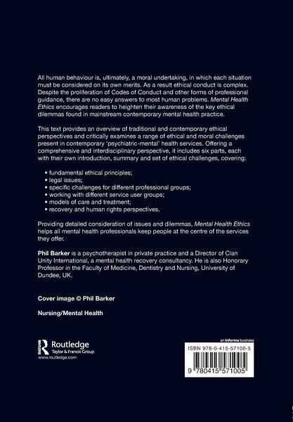 Produktbild: Mental Health Ethics