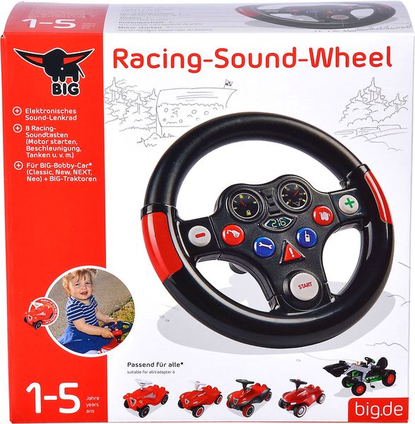 BIG Bobbycars und Zubehör - Racing - Sound Wheel