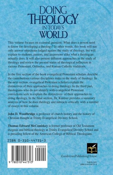 Produktbild: The Doing Theology in Today's World