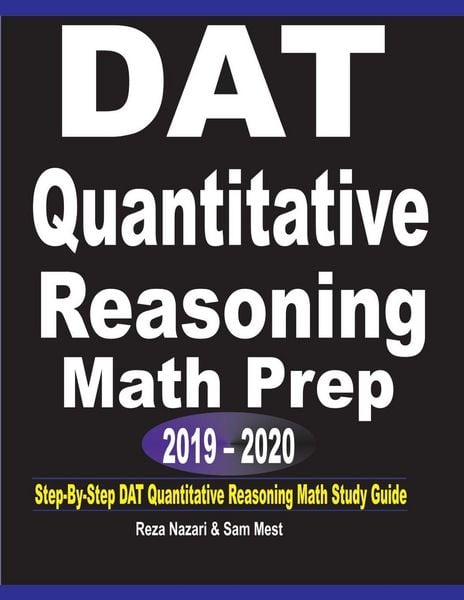 Produktbild: DAT Quantitative Reasoning Math Prep 2019 - 2020