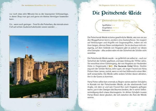 Produktbild: Der verr&uuml;ckteste Reisef&uuml;hrer f&uuml;r Potter-Fans