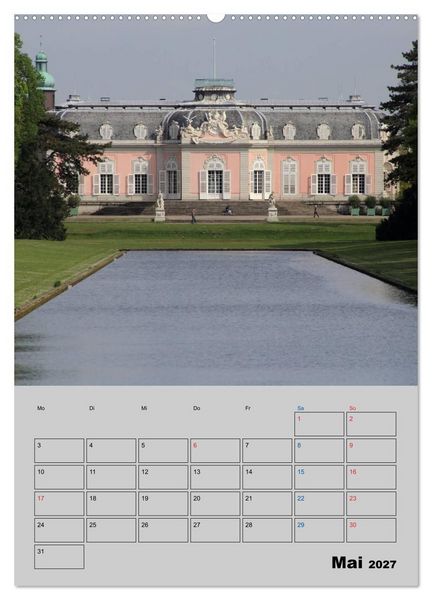 Produktbild: D&uuml;sseldorfer Burgen und Schl&ouml;sser (Wandkalender 2027 DIN A2 hoch), CALVENDO Monatskalender