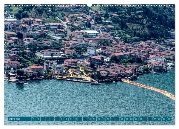 Produktbild: Iseo-See (Wandkalender 2026 DIN A2 quer), CALVENDO Monatskalender