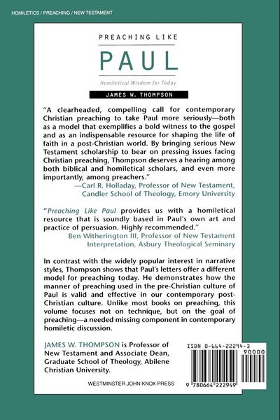 Produktbild: Preaching Like Paul