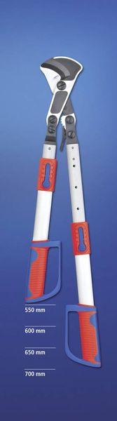 Produktbild: Knipex 95 32 038 Ratschen-Kabelschere Geeignet f&uuml;r (Abisoliertechnik) Alu- und Kupferkabel, ein- und mehrdr&auml;htig 38 mm 280 mm&sup2;