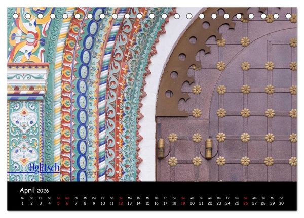 Produktbild: Von Moskau nach St. Petersburg (Tischkalender 2026 DIN A5 quer), CALVENDO Monatskalender