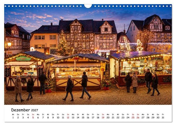 Produktbild: Gelnhausen Meerholz und Hailer (Wandkalender 2027 DIN A3 quer), CALVENDO Monatskalender