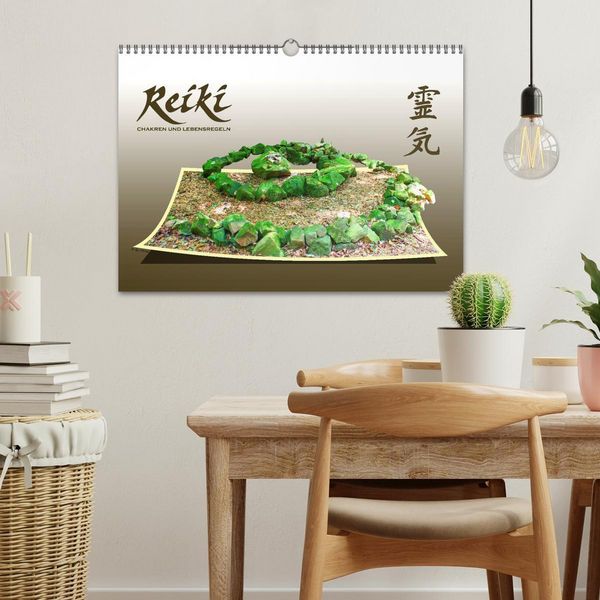 Produktbild: REIKI - Chakren und Lebensregeln (Wandkalender 2026 DIN A3 quer), CALVENDO Monatskalender