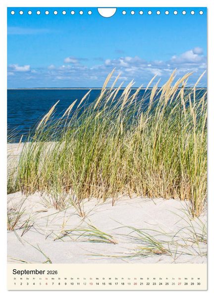 Produktbild: INSEL SYLT, Berauschende Nat&uuml;rlichkeit (Wandkalender 2026 DIN A4 hoch), CALVENDO Monatskalender