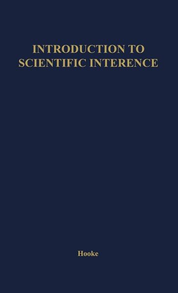 Produktbild: Introduction to Scientific Inference