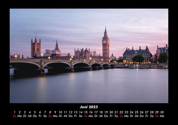 Produktbild: London - Impressionen 2025 Fotokalender DIN A3